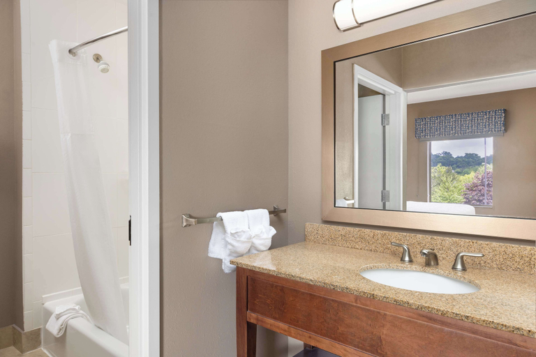 Bathroom 4, Hampton Inn & Suites Harrisburg/North, Dauphin