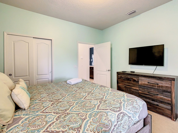 Bedroom 3, Game Room - Private Pool - Windsor at Westside, Osceola