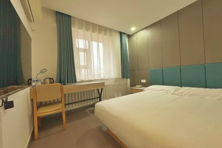 Bedroom 2, Homeinn Pebble Hotel (Suifenhe Central Square), Mudanjiang