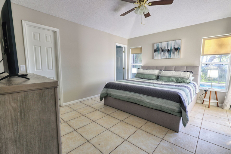 Bedroom 3, Robert's Classy Southern Dunes Holiday Home, Polk