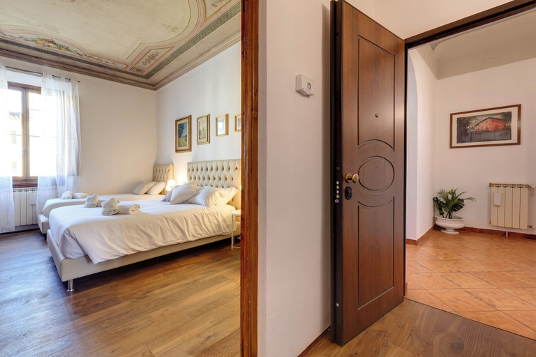 Bedroom 3, Mamo Florence - Pisana Apartment, Florence