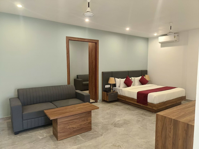 Bedroom 3, Corbett Tusker Meadows by White Flower, Nainital