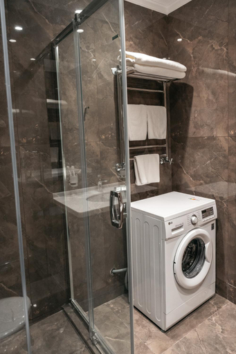 Bathroom 3, Raavah Aparthotel, Almaty
