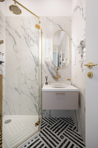 Bathroom 3, Timeless Boutique Suites by BQA, Budapesti