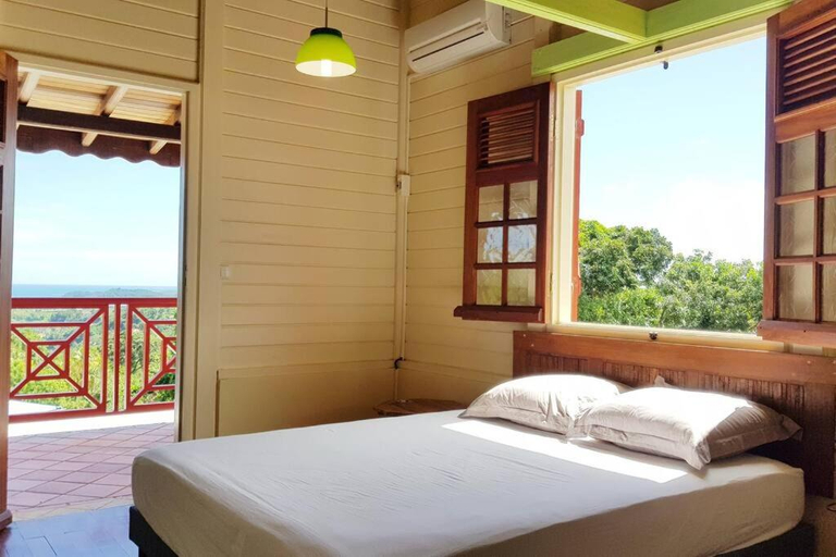 Bedroom 3, Ideal groupe : Villa 150m2 + piscine + vue mer, La Trinité