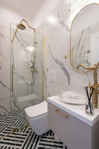 Bathroom 3, Timeless Boutique Suites by BQA, Budapesti