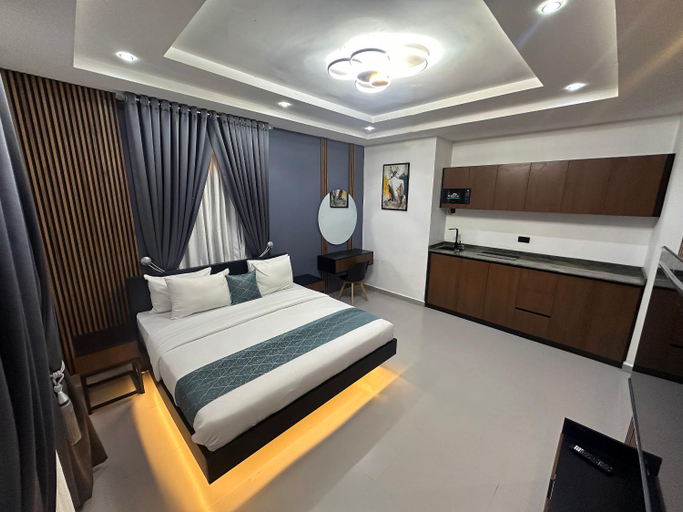 Bedroom 2, 99 MOZILLA APARTMENTS AND SUITES, AbujaMun