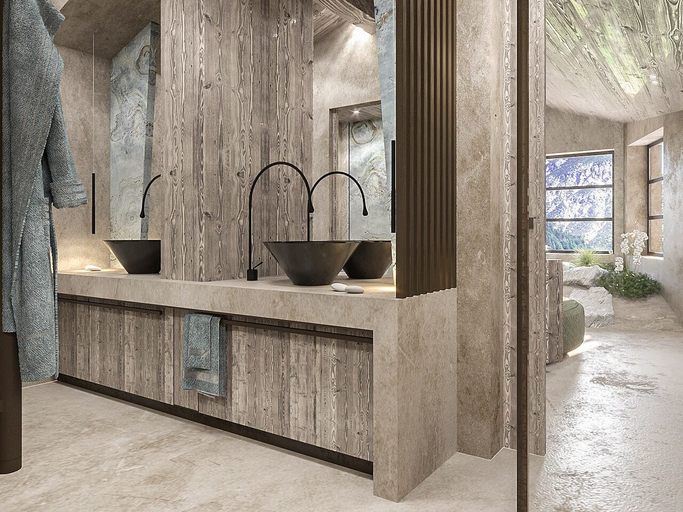 Bathroom 3, Mo.he Boutique Hotel, Sondrio