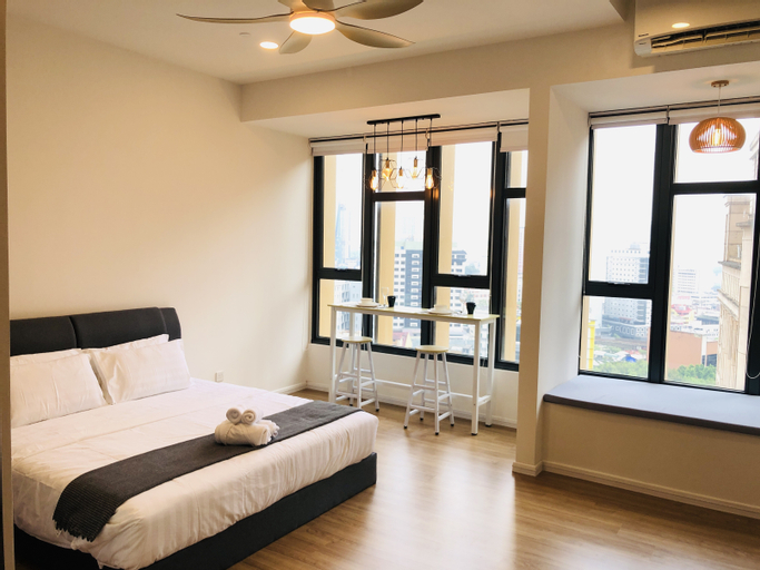 Bedroom 4, Ceylonz Suites @ Bukit Ceylon by Roomy, Kuala Lumpur