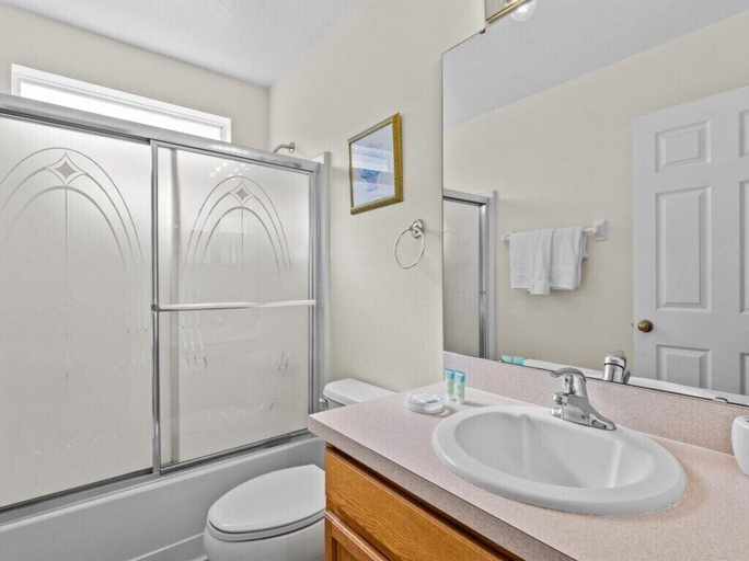 Bathroom 3, Lake View Pool Home With Game Room, Polk