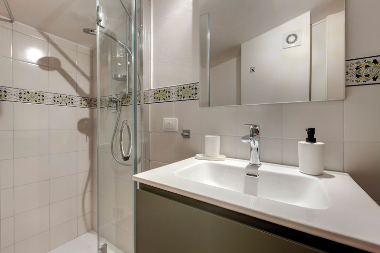 Bathroom 4, Mamo Florence - Poggio Imperiale Apartment, Florence