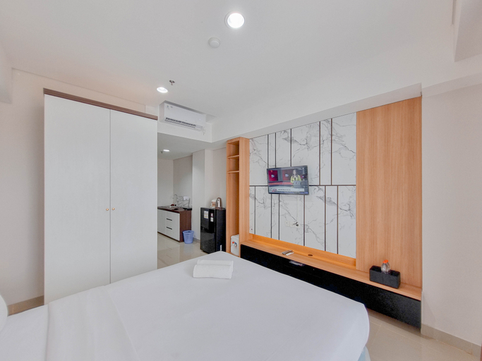 Bedroom 2, Relaxing and Cozy Studio Patraland Amarta Apartment By Travelio, Sleman