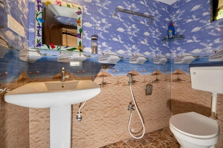 Bathroom 3, Rodrigues Residency, South Goa