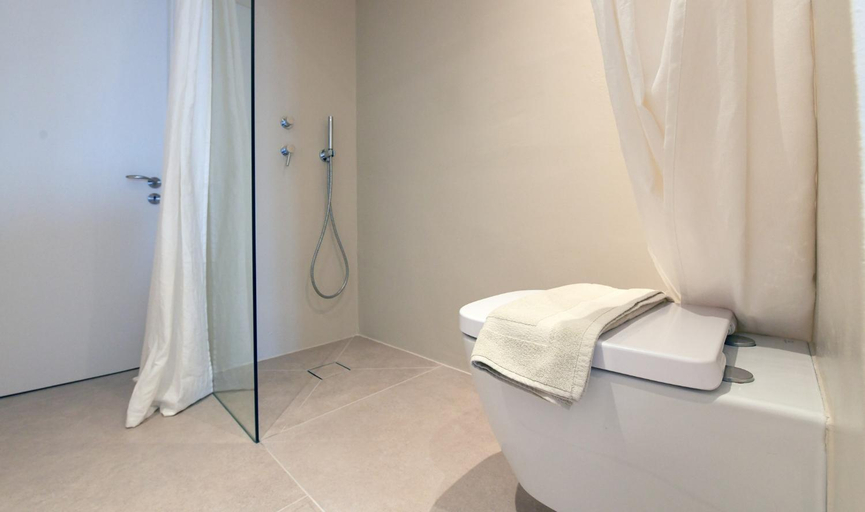 Shower 4, Luxurious modern villa with a fantastic sea view, South Aegean