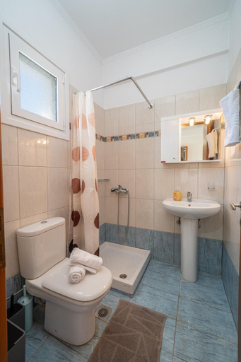 Bathroom 3, John's Studios, Ionian Islands