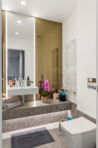 Bathroom 2, Aviation Tower Luxury Apartments, Municipiul Bucuresti