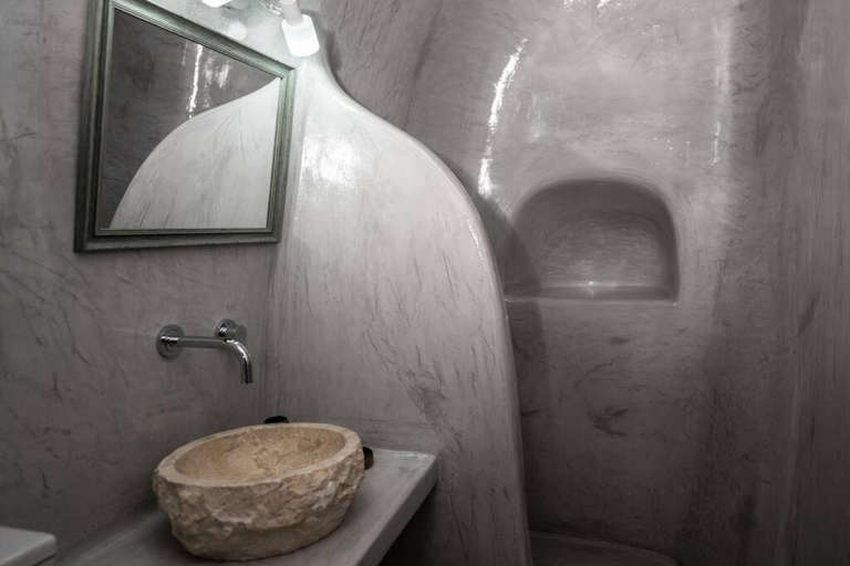 Bathroom 5, Vivid Caves 1 bedroom Cavehouse, South Aegean