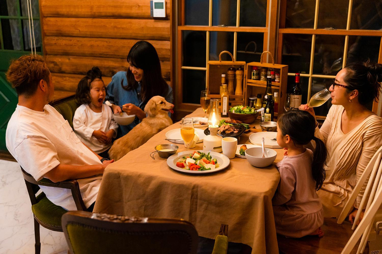 Food & Drinks 3, Log house located along the main road in Nasu-Shiobara City, Nasushiobara