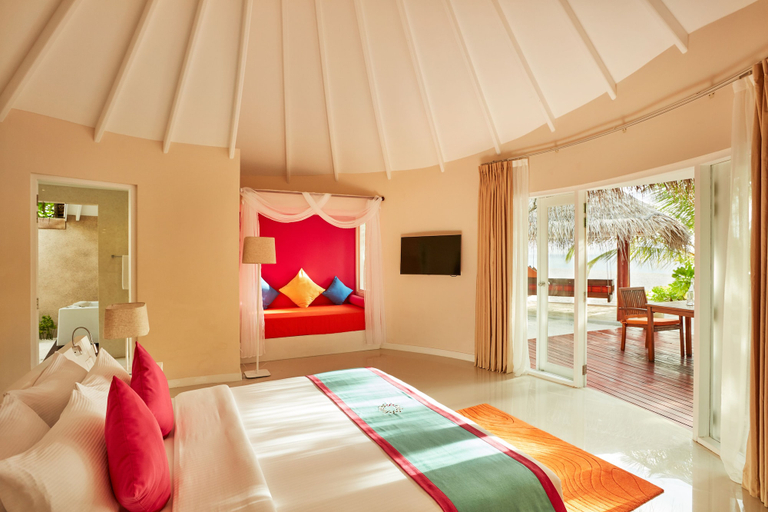 Bedroom 2, Sun Siyam Vilu Reef – 24 Hours All-Inclusive Dine-Around with Free Transfers, Mulaku Atoll