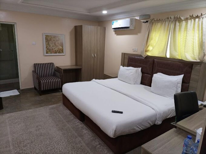 Bedroom 3, Fingerprints Hotel, Akure North