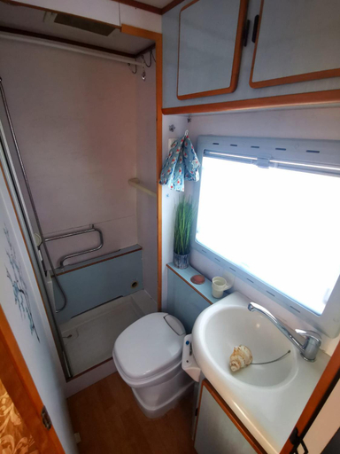 Bathroom, Rent an Autostar RV with Blue Classics, Portimão
