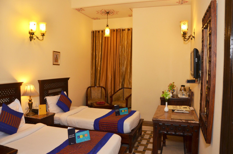 Bedroom, Hotel Rajputana Haveli, Jaipur