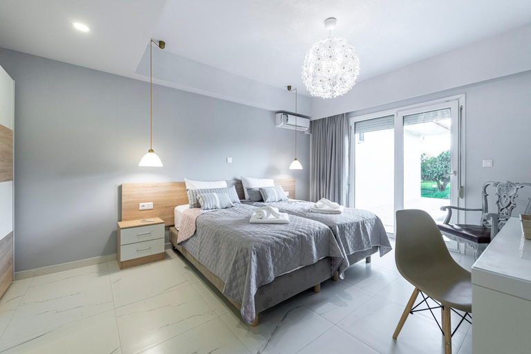 Bedroom 3, ISLAND RODOS POOL SUITES, South Aegean
