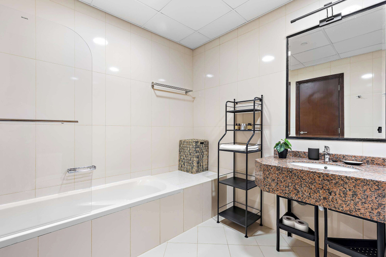 Bathroom, Silkhaus Hydra Avenue, Abu Dhabi City