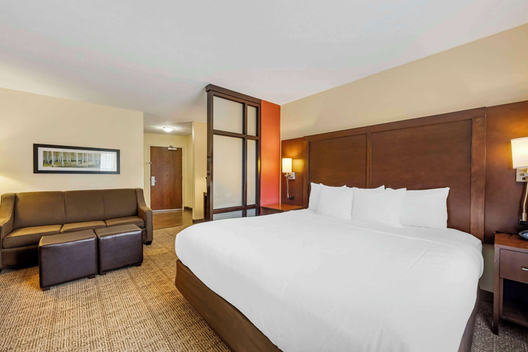 Bedroom 3, Comfort Suites East Lincoln - Mall Area, Lancaster
