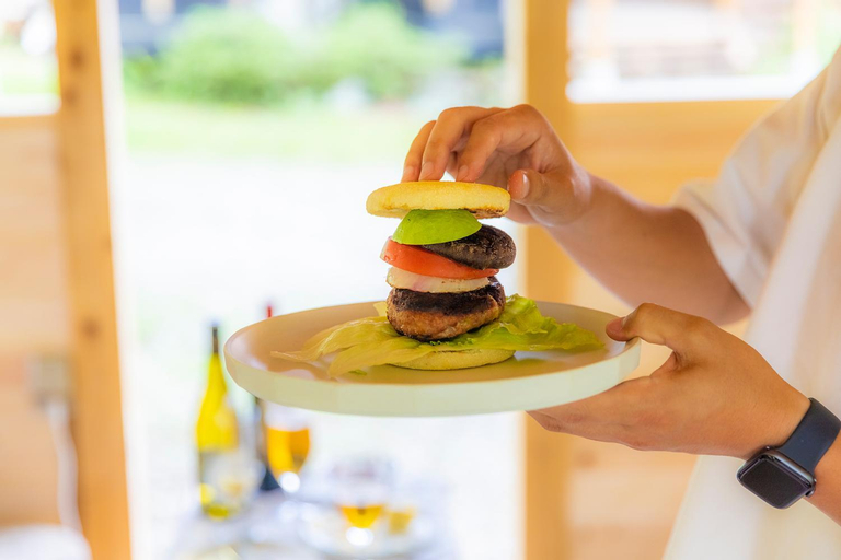 Food & Drinks 4, Log house located along the main road in Nasu-Shiobara City, Nasushiobara