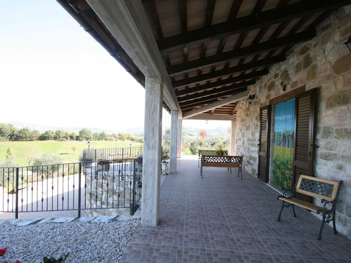 Balcony 4, Villa in Cagli With Private Garden, Pesaro E Urbino