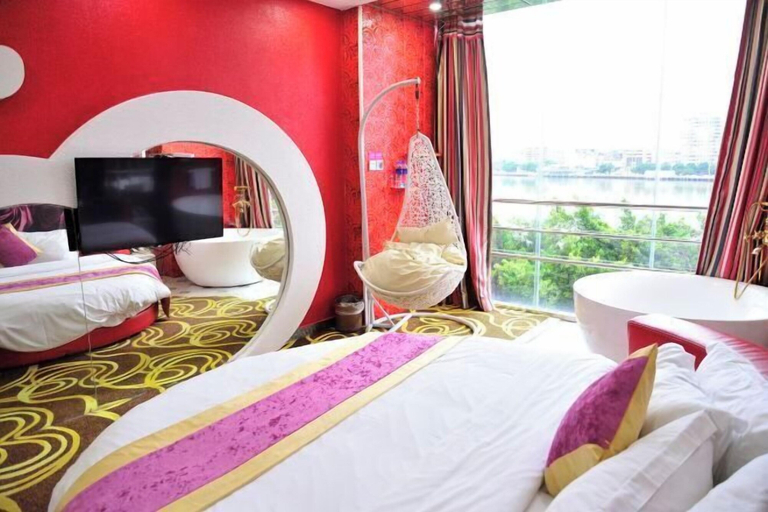 Bedroom 5, Aiqing Apartment Chain Hotel, Jiangmen