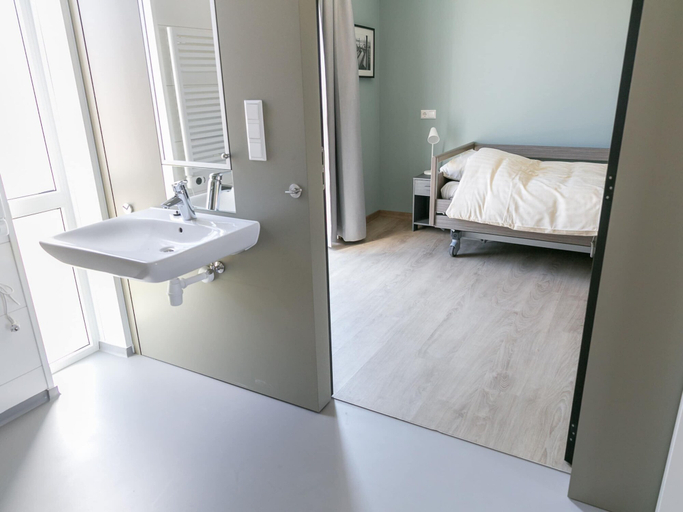 Bedroom 2, Bungalow in Netherlands With Garden Terrace, 's-Gravenzande