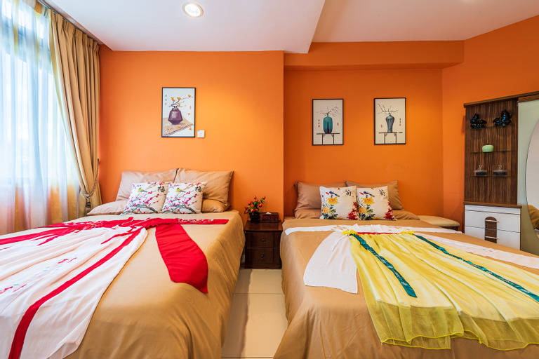 Bedroom 2, Fahrenheit88 - Kuala Lumpur Bukit Bintang China Theme, Kuala Lumpur