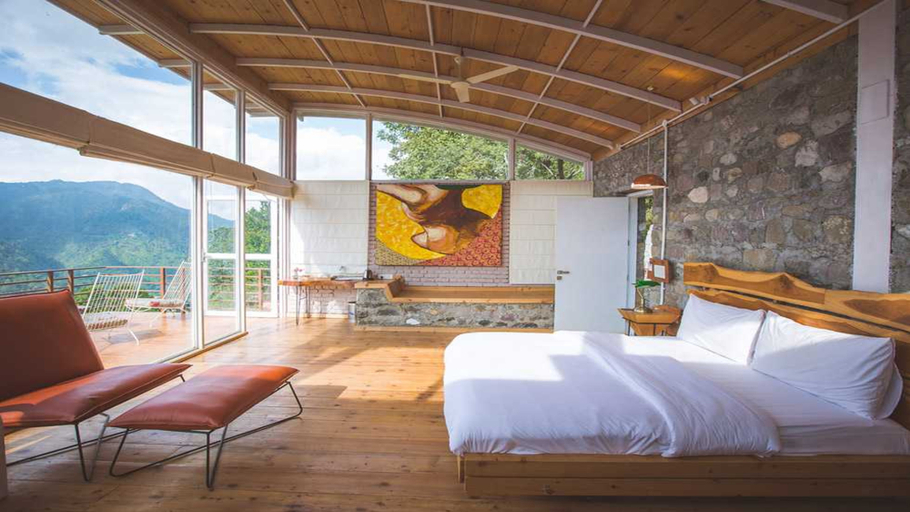 Bedroom 3, Seclude Ramgarh Cliff's Edge, Nainital