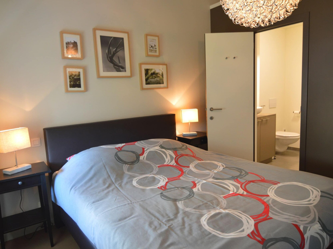 Bedroom 2, Holiday Home in Ondenval with Sauna Views, Liège