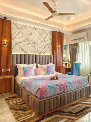 Bedroom 1, Hotel Sarang Palace, Jaipur