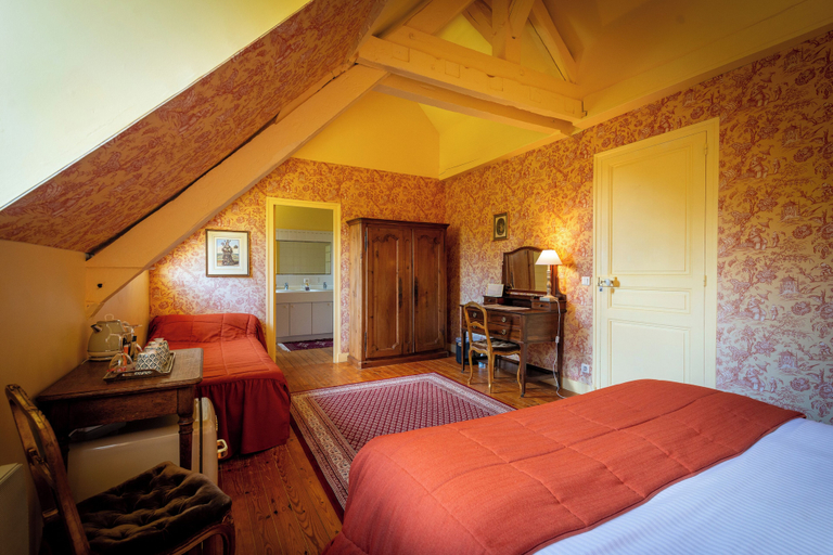 Bedroom 4, Le Moulin de Francueil, Indre-et-Loire