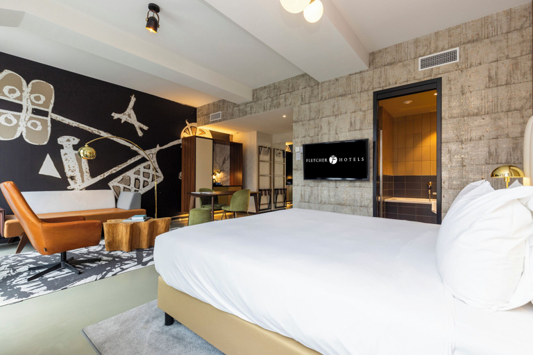 Bedroom 2, Fletcher Boutique Hotel Slaak - Rotterdam, Rotterdam