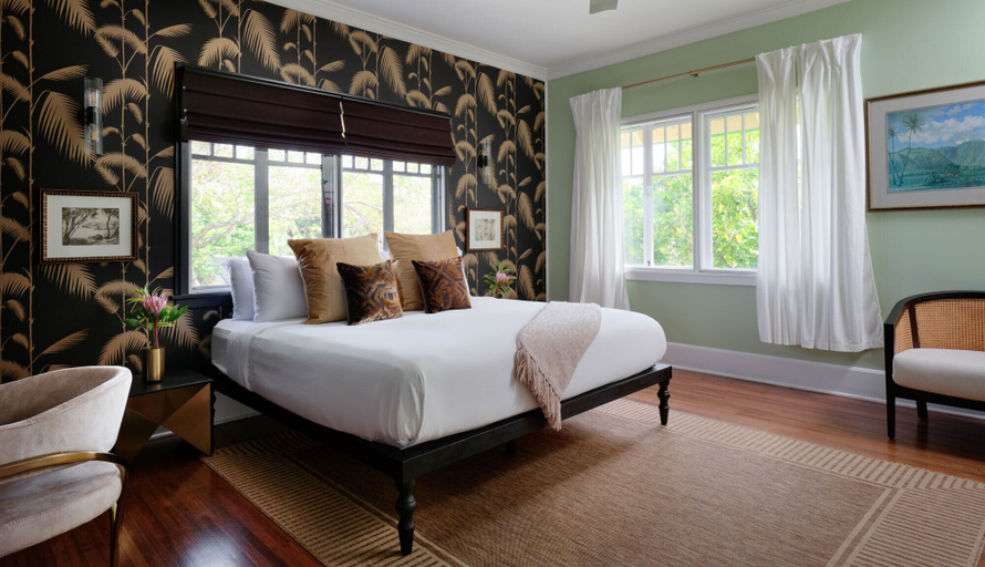 Bedroom 2, The Historic Wailuku Inn, Maui