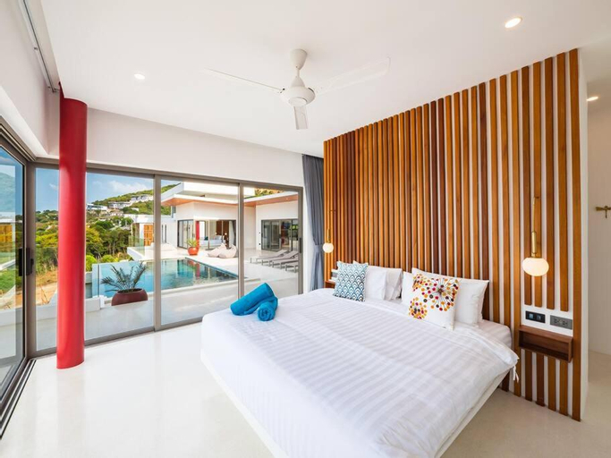 Bedroom 1, Villa Bala 3 bed Elephant Haven!, Ko Samui