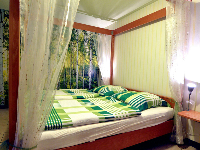 Bedroom 2, Apartment in Burg Reuland With Forest, Liège