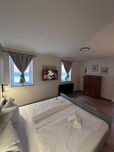 Bedroom 2, Gasthof zum goldenen Schiff - Lehmzimmer Sand, Kitzingen