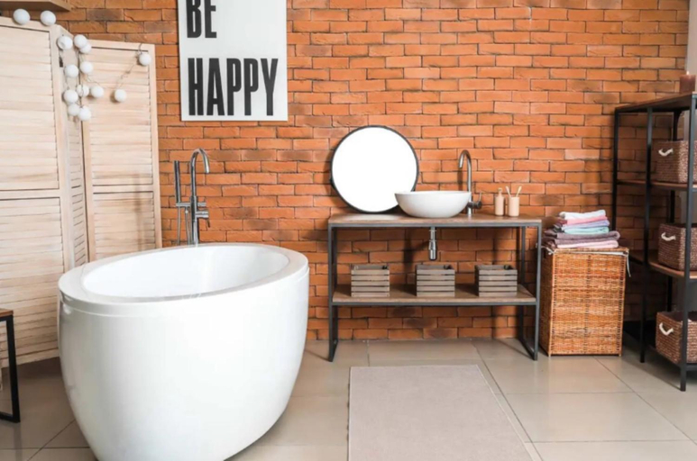 Bathroom, Happy 1 Hotel Binh Duong, Bến Cát