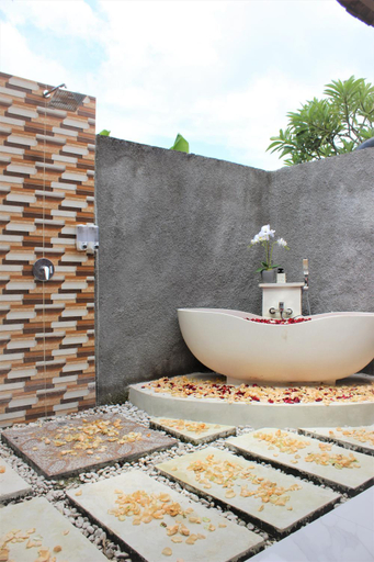 Bathroom 3, Green Village Jungle Resort, Klungkung