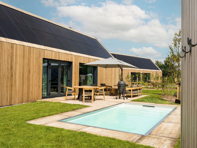 Exterior 2, Holiday Home in Drenthe With Private Pool, Ooststellingwerf