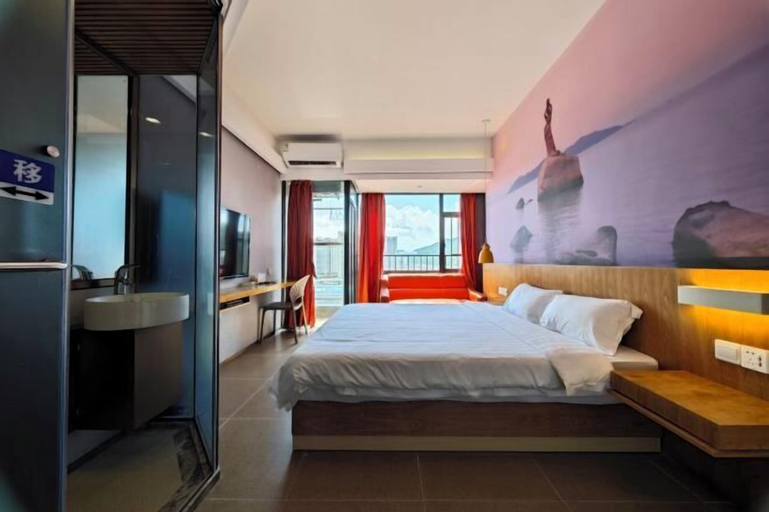 Bedroom 1, Yiju Light Luxury Hotel, Zhuhai