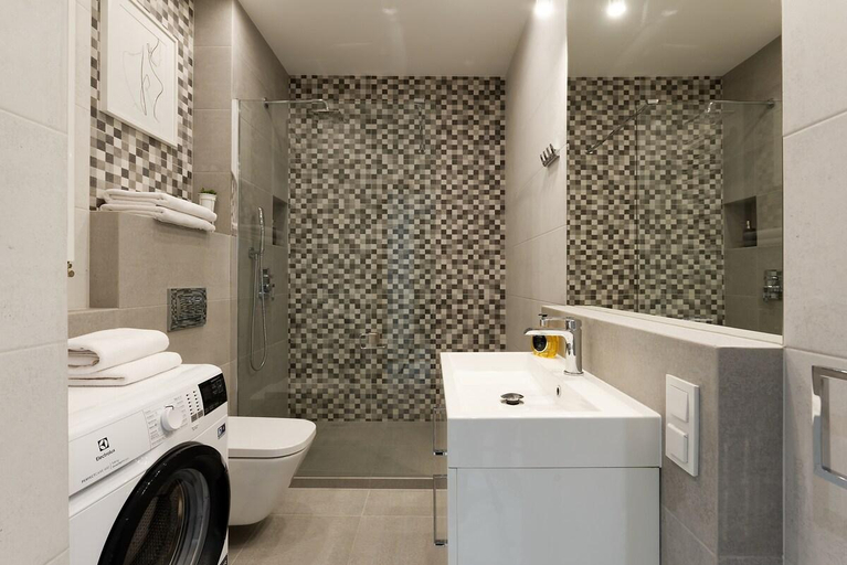 Bathroom, IMPERO Apartment WARTA - Poznań PARKING, Poznań City