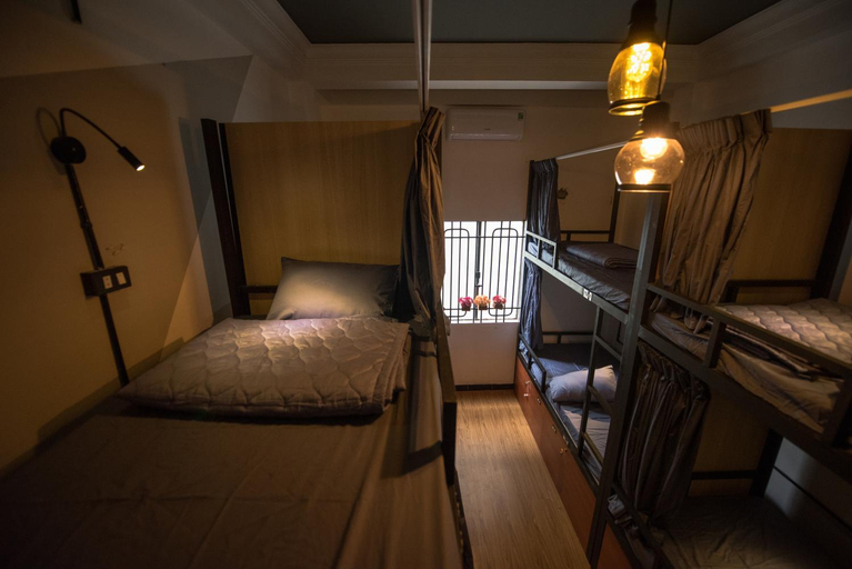 Bedroom 5, The Like Hostel & Cafe, District 1