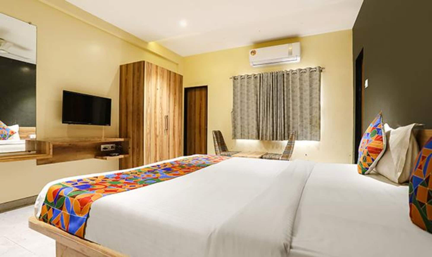 Bedroom 2, Fabhotel Radhika Ex, Aurangabad